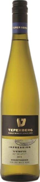 Teperberg Impression Gewürztraminer Weißwein, 2019, Yehuda Mountains, halbtrocken, 0,75 l - Bild 1