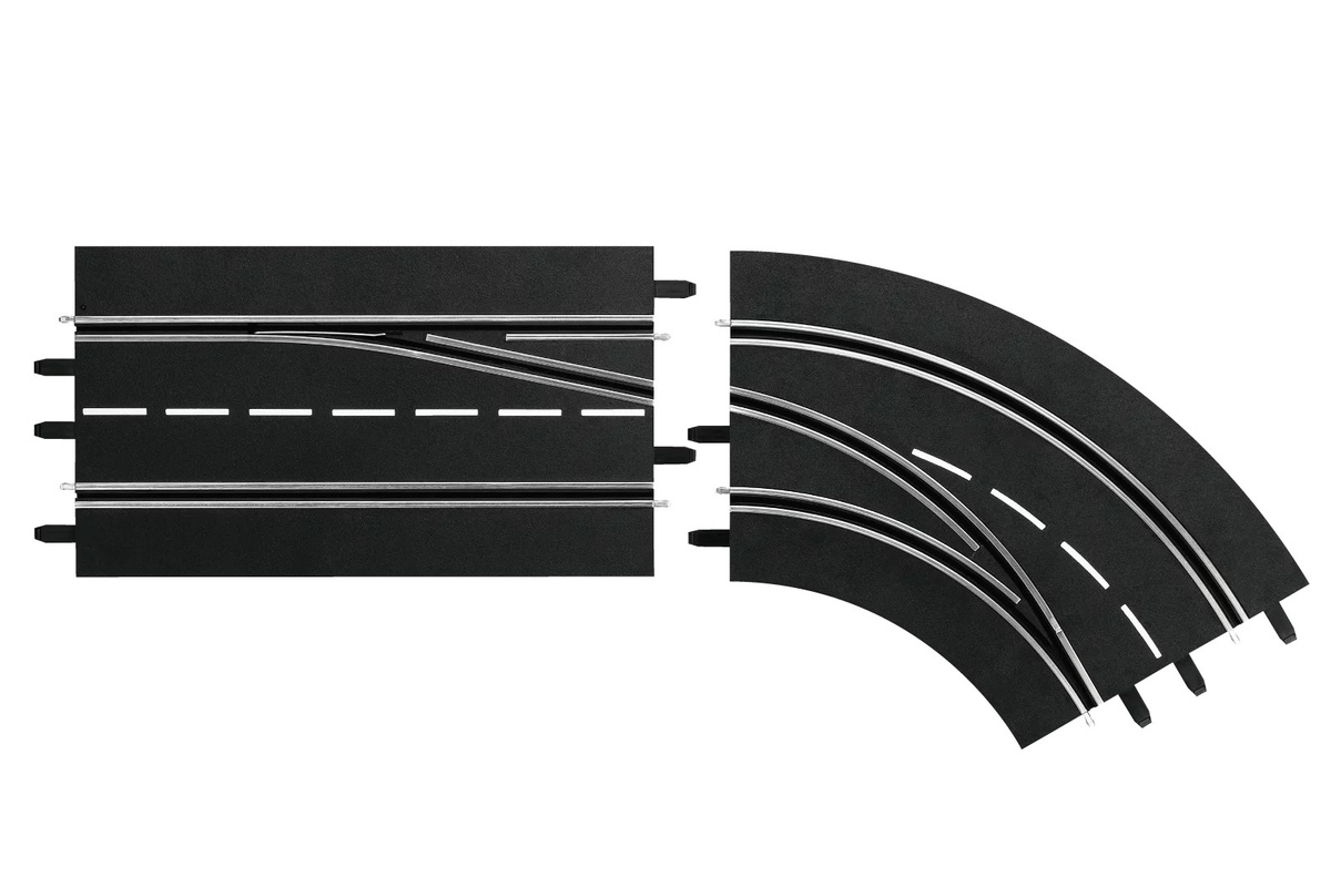 Carrera Lane Change Curve right, out to in, Erweiterung - Bild 1