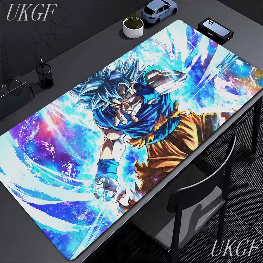 Bandai Dragon Ball Universe Seven Gaming-Mauspad, große Schreibtischunterlage aus Gummi in Multicolour mit genähtem Randdesign - Bild 2