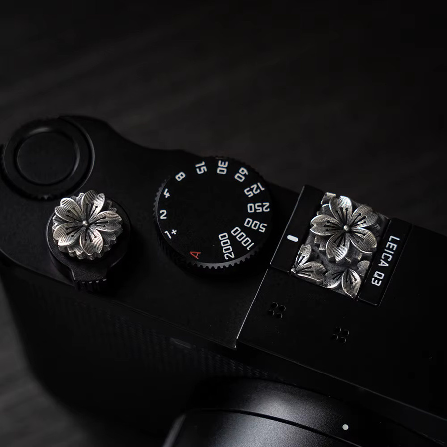 Handgemachte Metall Blitzschuh Abdeckkappe von coogens für Fuji XT5 XE5 XM5 Nikon Z6II Leica Q3 M11 Sony A7 Canon in Gold oder Silber - Bild 1