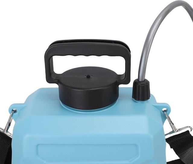 Elektrischer Akku-Gartensprüher in Blau mit 5,11 Litern Fassungsvermögen, 3 Nebeldüsen, 4 Sprühmustern und einziehbarer Lanze - Bild 1