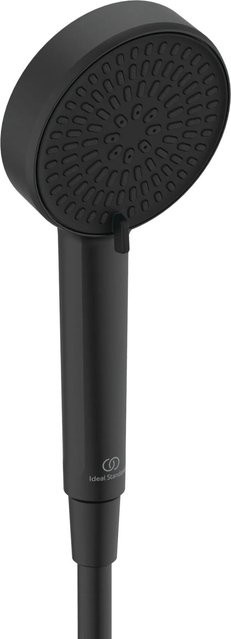 Ideal Standard Alero 2-Funktionshandbrause in Schwarz Matt mit Anti-Kalk-Funktion und Wassersparfunktion - Bild 1