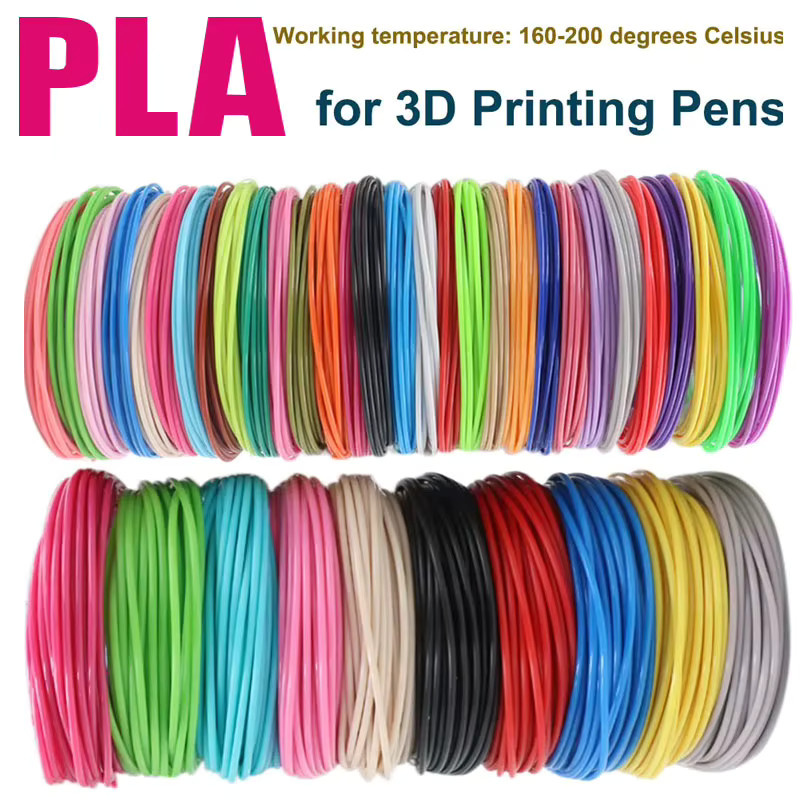 TIMOOK AACA 3D-Stift Nachfüllpackungen PLA Regenbogen-Filament, 1,75mm Durchmesser - Bild 2