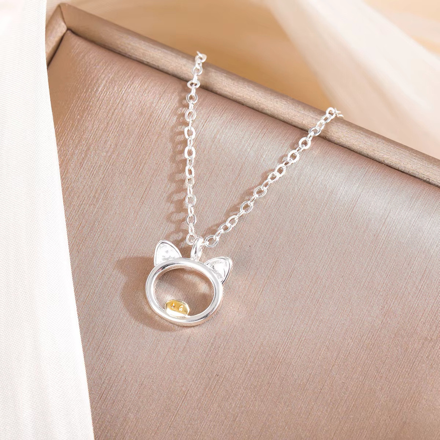 GaGa-Duck Halskette, 925 Silber, Damen, Schweinchen-Motiv - Bild 2