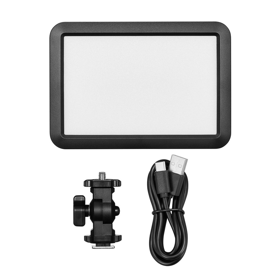 Godox LDP8D LED-Videoleuchte, dimmbares Lichtpanel in Schwarz mit 10 W und 5600 K Cool White - Bild 4
