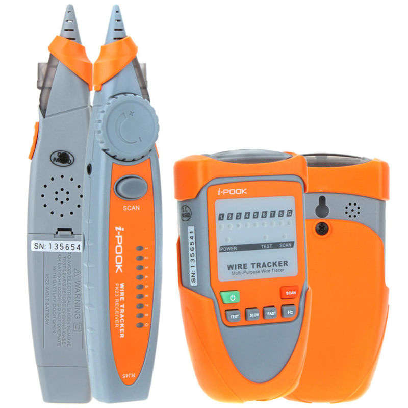 Kkmoon PK65H Mehrzweck-Draht-Tracker-Kabeltester mit einstellbarer Empfindlichkeit in Orange - Bild 4