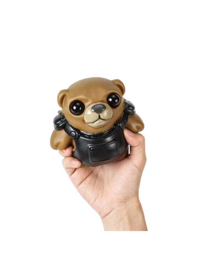 Valorant Taktisches Bären-Quetschspielzeug, Puppe, Braun - Bild 1