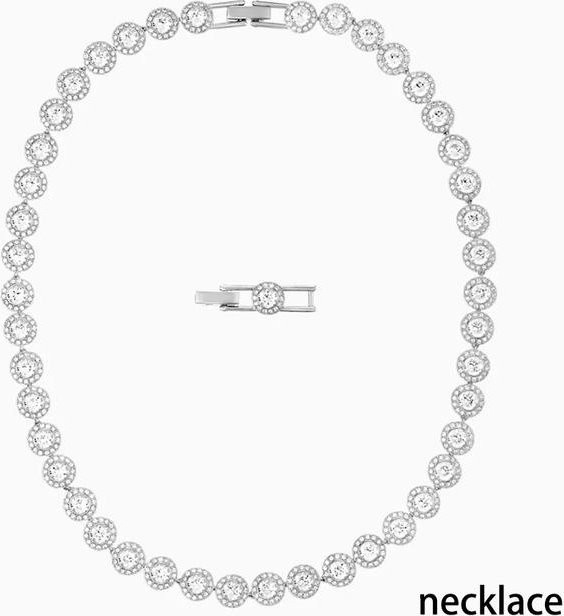 Schmuck-Set Bonnie 2, Halskette, Ohrringe, Ring, Armband, Kristal, Damen - Bild 1