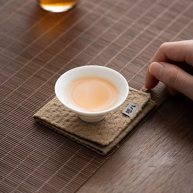 Handgemachte Dehua Teetasse aus weißem Porzellan in Jade-Optik für Kung Fu Teesets - Bild 3