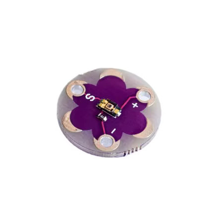 Arduino DIY Kit mit Atmega32u4 und Atmega328p Lilypad Hauptplatine in Lila mit Micro USB und WS2812 RGB Komponenten - Bild 3