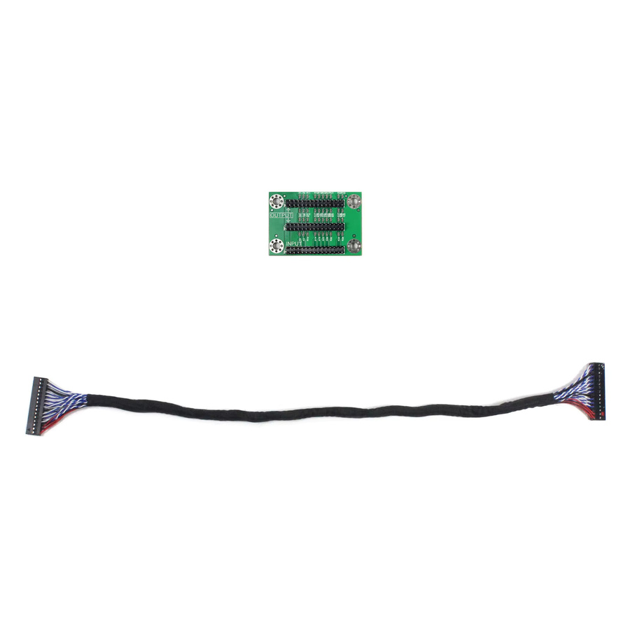 Lvsd LVDS Signal Verlängerung Adapter Platine mit 30-poligem Kabel, 300 mm Länge, PH 2,54 - Bild 2