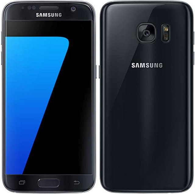 Samsung Galaxy S7 G930F Refurbished Smartphone Schwarz 32GB ROM 4GB RAM 5.1 Zoll Single-SIM - Bild 1