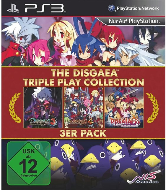 The Disgaea Triple Play Collection Rollenspiel von NIS America, Inc. in Multicolour - Bild 1