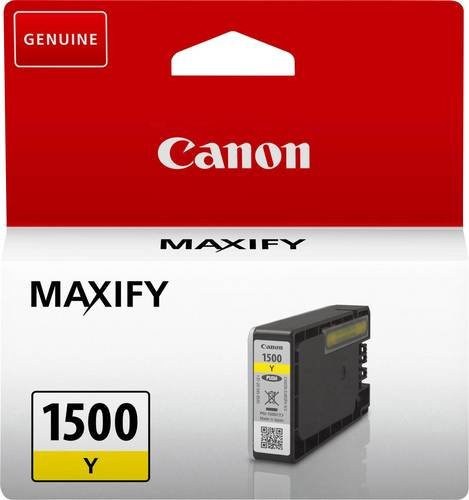 Canon Original PGI-1500Y Tintenpatrone für Inkjet-Drucker in Gelb - Bild 1