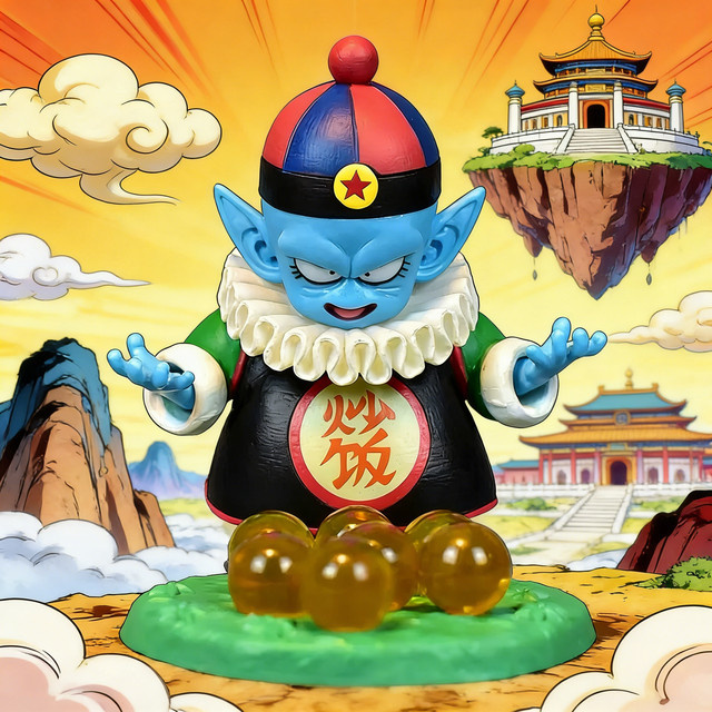 Bandai Dragon Ball Great Pilaf Actionfigur, 10 cm, Kunststoff - Bild 1