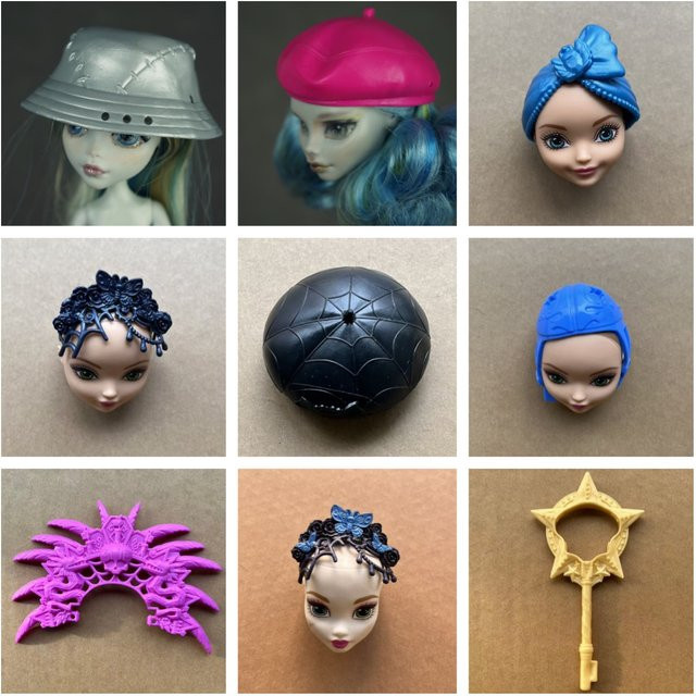 ROUND YUAN Mode-Accessoires für Monster-Puppen, Bunt / Mehrfarbig, Zubehör - Bild 1