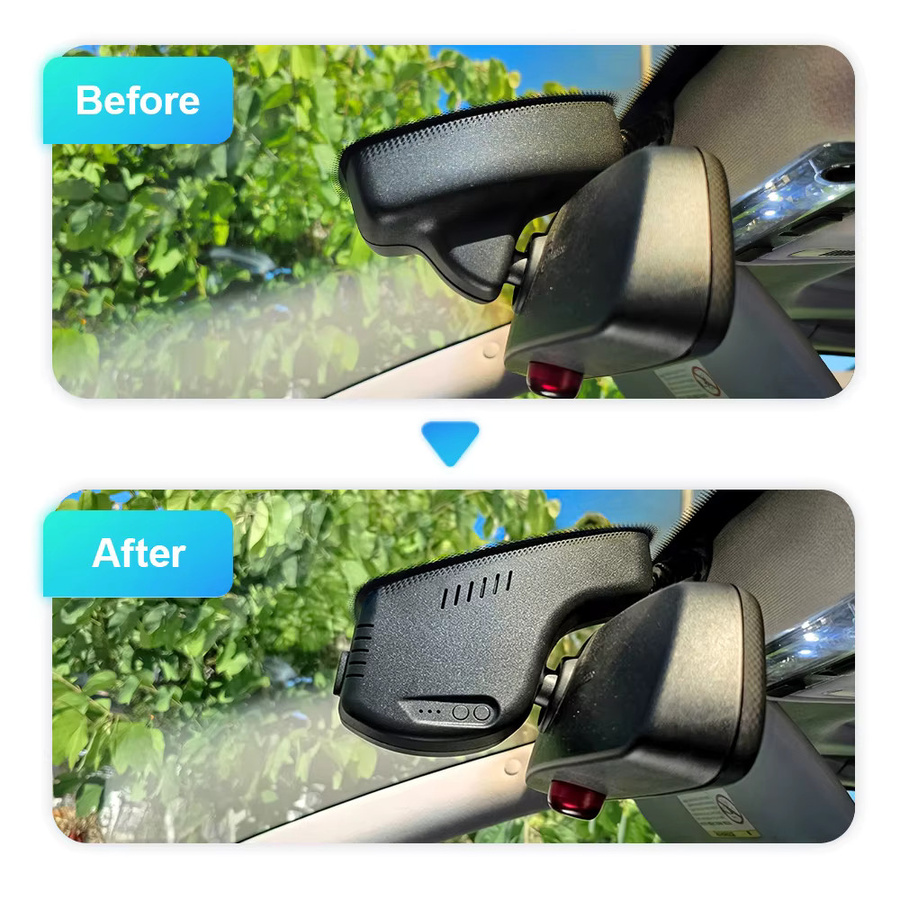 ARB 4K Dashcam Auto-DVR mit WLAN-App-Steuerung in Schwarz für BMW X3 E83, 3er Serie M3 E46, Z4 E85 und 5er Serie E39 - Bild 2
