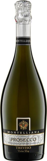 Montelliana Prosecco Glera, Extra Dry, Treviso, Italien, 0,75 l - Bild 1