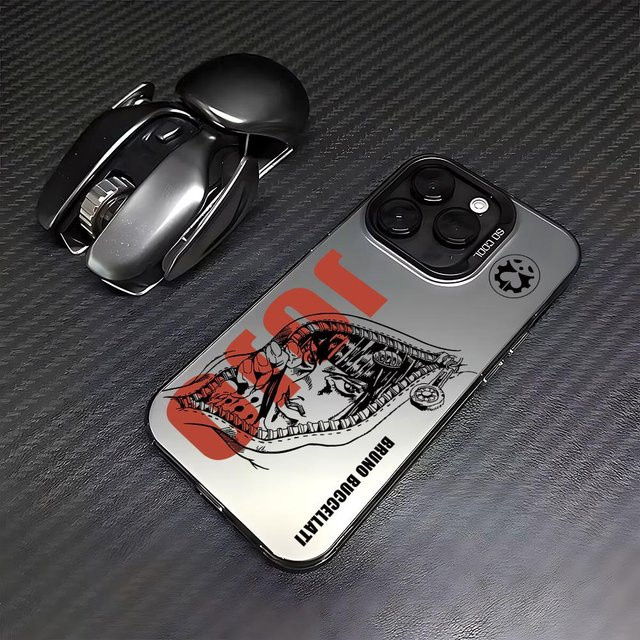 Anime JOJO's Bizarre Adventure Handyhülle mit Anti-Fall-Schutz und mattem Finish für iPhone Modelle in Multicolour - Bild 1