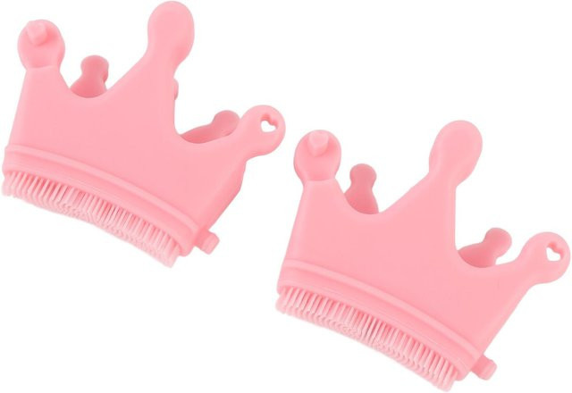 Koogeelife Nagelbürste und Fingernagel-Separator, rosa, 2 Stück - Bild 1