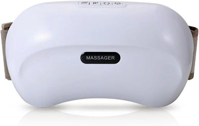 NATAWA Elektrisches Bauchmassagegerät mit Heizung, Weiß, Unisex - Bild 1