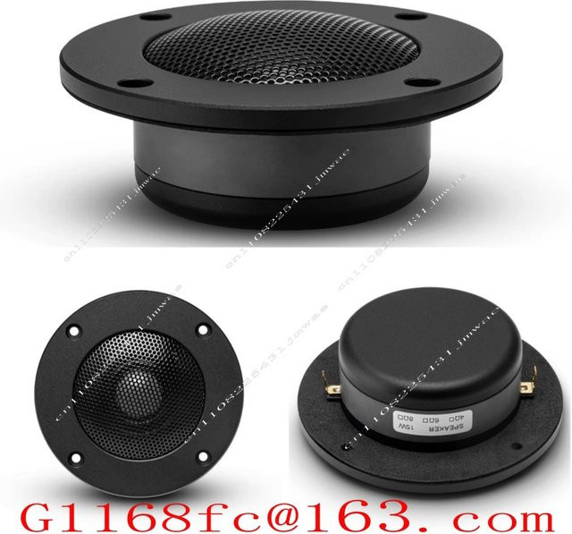 Beryllium-Keramik-Hochtöner Hifi-Lautsprecher 4 Ohm Schwarz - Bild 1