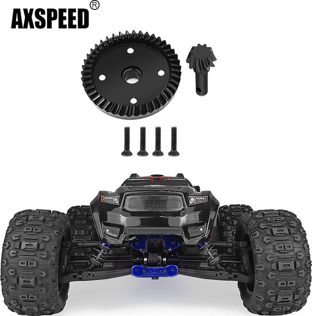 Axspeed Getriebe Vorder-/Hinter Differential, Metall, Zubehör - Bild 1