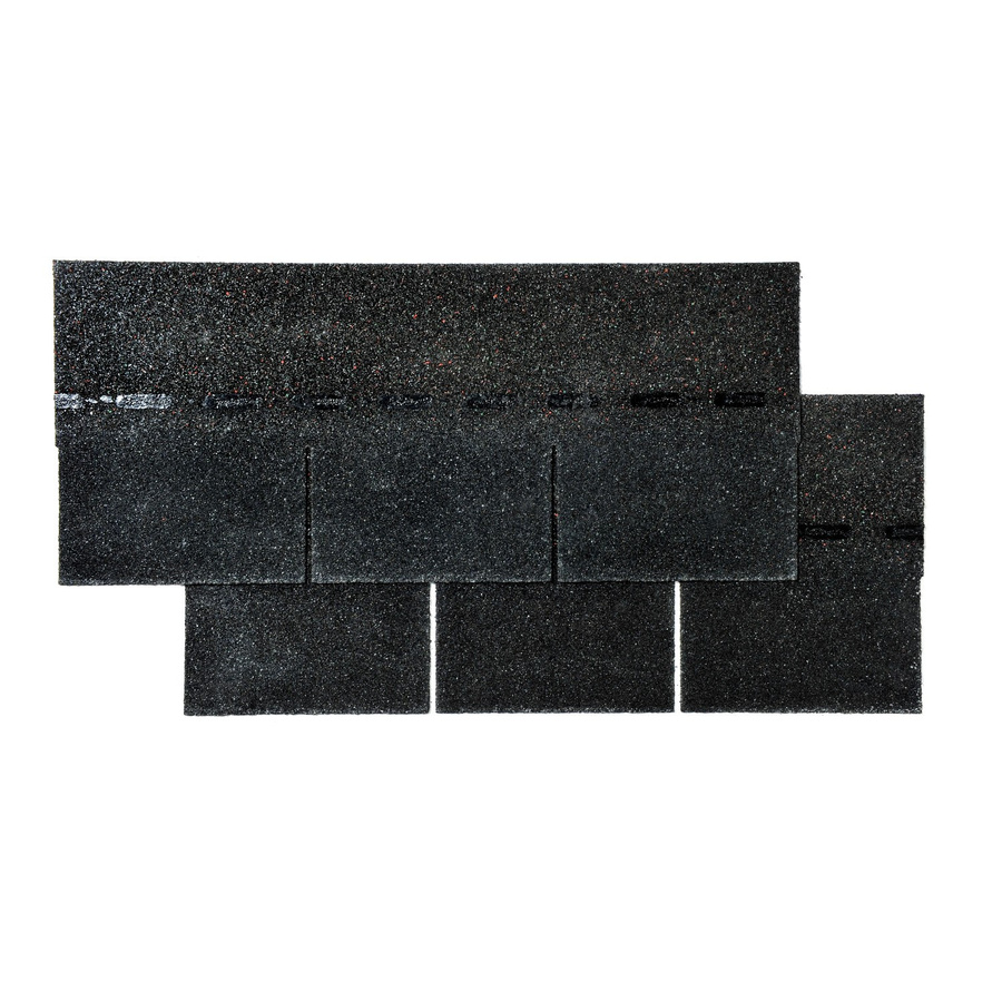 Bitumen-Rechteckschindel Schwarz 2 m² pro Paket - Bild 2
