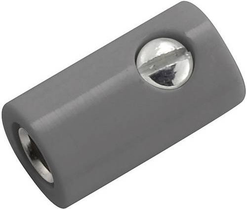 Kahlert Licht Miniatur-Laborbuchse gerade für Stift-Ø 2.6 mm in Grau - Bild 1