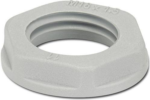 Phoenix Contact A-INL-M16-P-GY Gegenmutter M16 aus Nylon in Grau - Bild 1