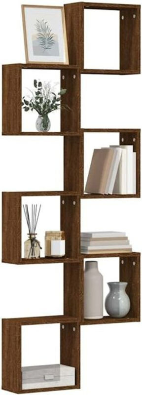 Vidaxl Würfelregale Modern Braun B/T/H: 30 x 15 x 30 cm, 2 Stück - Bild 1
