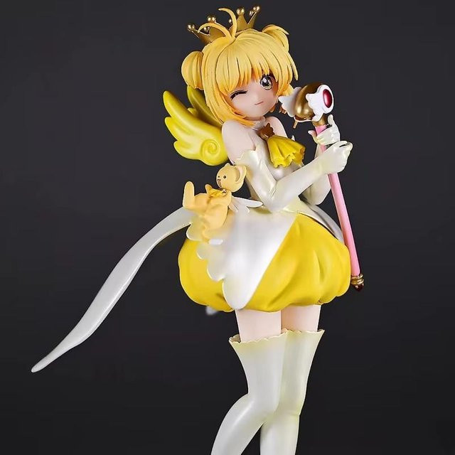 Yiran toy 1 Cardcaptor Sakura Kinomoto Sakura GK Figur mit Kero 22cm - Bild 1