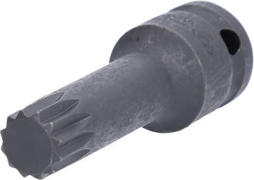 Brilliant Tools BT022618 Kraft-Steckschlüsseleinsatz aus Edelstahl in Schwarz - Bild 1