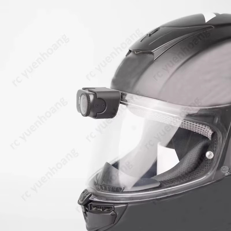 Magnetische Helmvisierhalterung für DJI OSMO NANO, schwarze 3D-gedruckte Mikro-Klebehalterung für Motovlogging - Bild 3