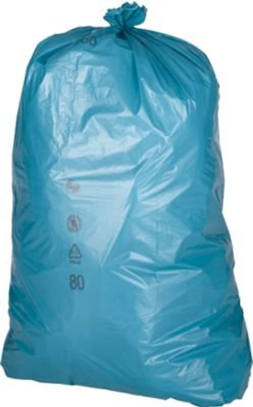 Deiss Müllsäcke aus LDPE in Blau, 120 Liter, 250 Stück - Bild 2