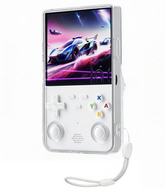 Schutzhülle für R36 Ultra Spielkonsole in Transparent, Sturzsichere TPU-Hülle mit Belüftungslöchern und vollständiger Abdeckung - Bild 1