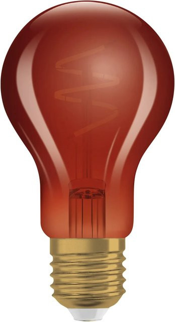 Osram LED-Filament Lampe E27 A60 Vintage Spiral Design, 3 W, 1.800 K Warmweiß, Kupfer, dimmbar, Höhe: 11 cm, Durchmesser: 6 cm - Bild 1