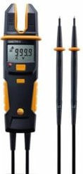 Testo 755-2 Hand-Multimeter Digitaler Strom-Spannungsprüfer mit Stromzange in Schwarz - Bild 2