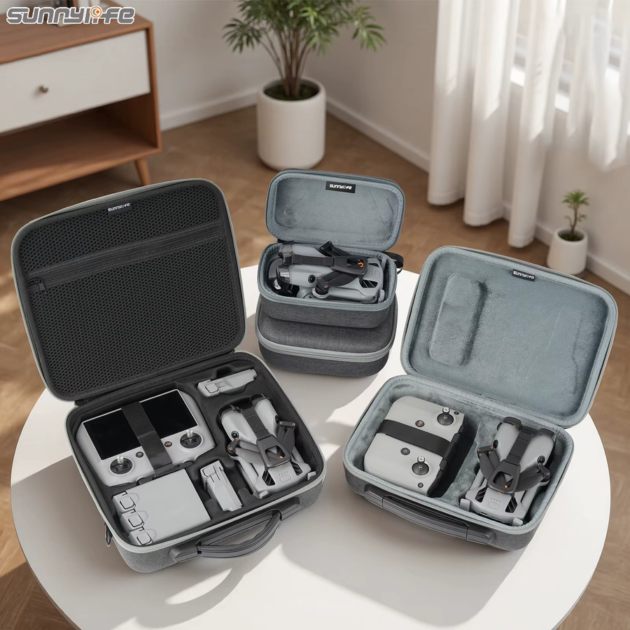 DJI Aufbewahrungstasche für Lito 1 und X1 Mini 5 Pro Drohnen mit RC 2 und RC-N3 Fernbedienung in Grau - Bild 6
