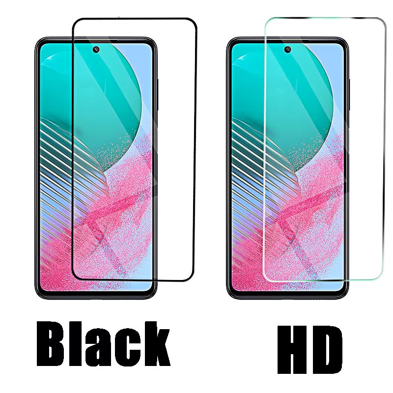 4er-Pack gehärtetes Schutzglas für Samsung Galaxy M54 5G, M34, M14, M04, M13 4G, M23, M33, M53 5G, transparent - Bild 2