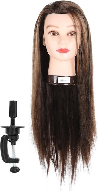 TOMTOP JMS Übungskopf für Haarstyling, 65 cm, schwarz - Bild 1