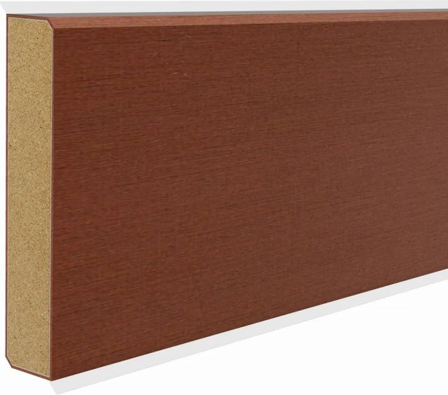 Döllken Profiles Sockelleiste Cubu 60 Premium aus Aluminium in Kupfer Hell, B/H: 60 x 13 mm, Länge: 2500 mm - Bild 1