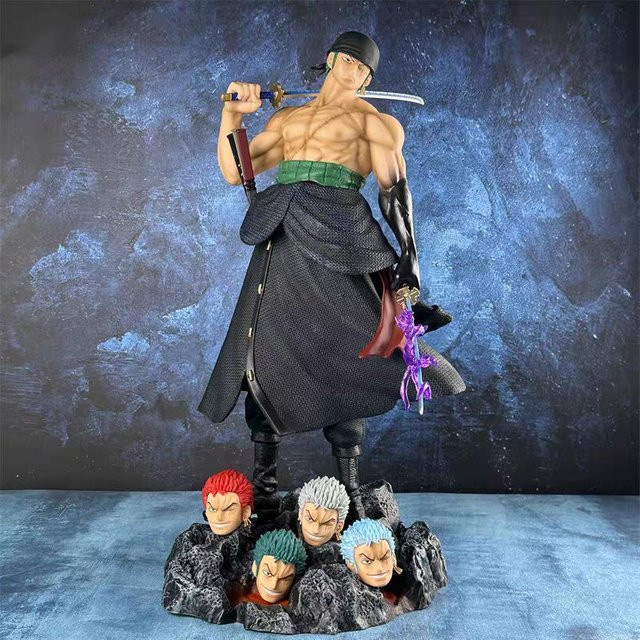 Yiran toy 1 One Piece Zoro Anime-Figur Statue PVC Modell Spielzeug - Bild 1