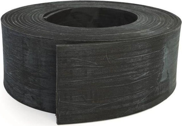 Borderfix Gartenrand aus recyceltem PVC in Natur, Höhe: 14 cm, Länge: 15 m, Dicke: 7 mm - Bild 1