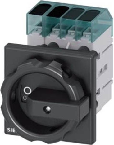 Siemens Lasttrennschalter 4polig Schwarz 40 A 690 V/AC 16 mm² 3LD33540TL51 - Bild 1