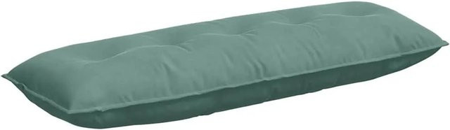 vidaXL Rückenkissen aus Cordstoff in Grün, Breite: 140 cm, Höhe: 50 cm - Bild 1