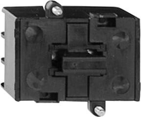Schneider Electric XENT1991 Hilfsschalter mit Druckknopf in Schwarz aus Kunststoff - Bild 2