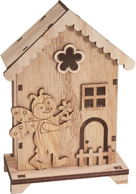 VBS Holzbausatz Haus Frühlingsbote aus Holz - Bild 1