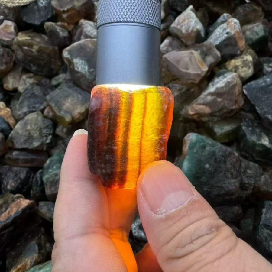 CrystalHola Regenbogen-Fluorit-Kristalle aus natürlichem Stein, ungeschliffene Mineralproben in Mehrfarbig, 30–80 g - Bild 2