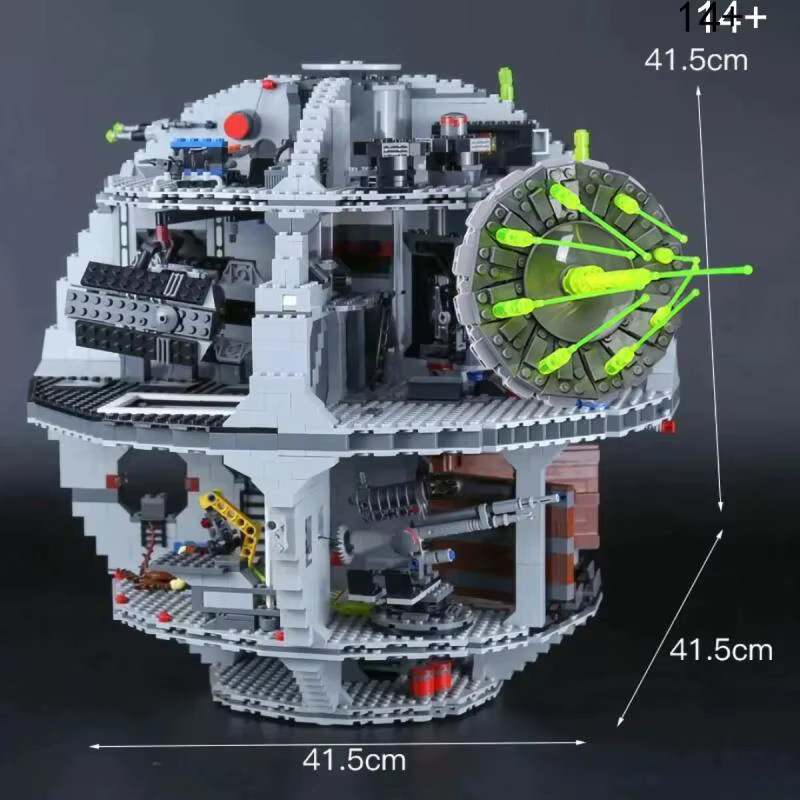 Potdemiel Galaktisches Imperium Todesstern Schlacht III Station, Bausteine Modell, 4126 Teile, ab 14 Jahre - Bild 4